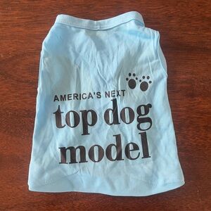 America’s Next Top Dog Model dog tank XS